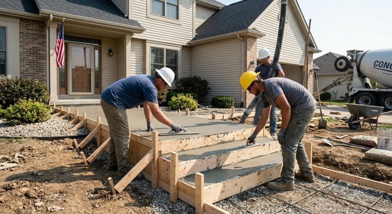 Concrete Installation in Concord, NC