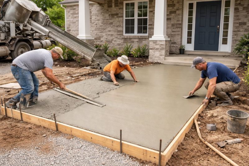 Concrete Installation in Concord, NC