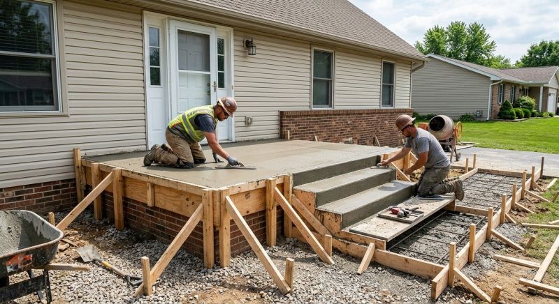 Concrete Installation in Concord, NC