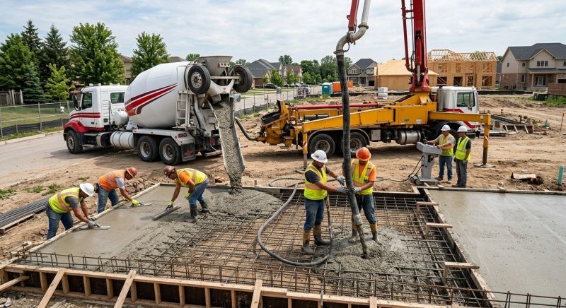 Cement Pouring Service in Concord, NC