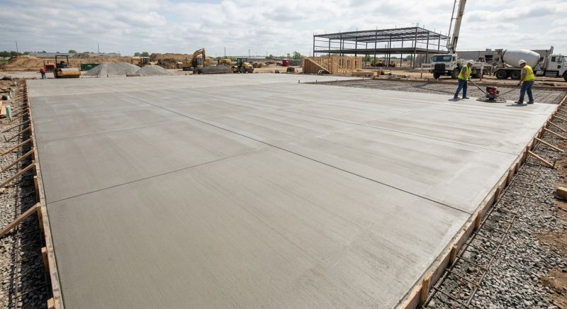 Commercial Slab Construction in Cornelius, NC