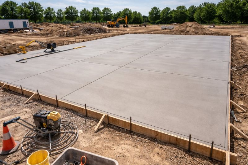 Commercial Slab Construction in Mecklenburg County, NC