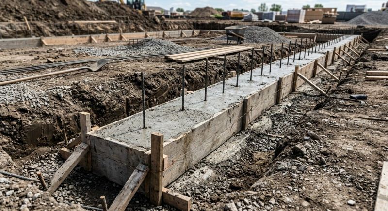 Concrete Foundation Installation in Kannapolis, NC