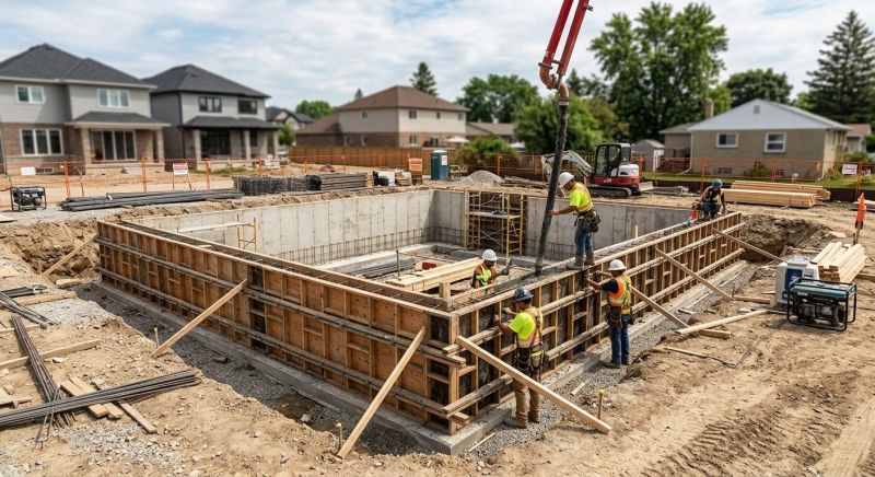 Foundation Construction in Charlotte, NC