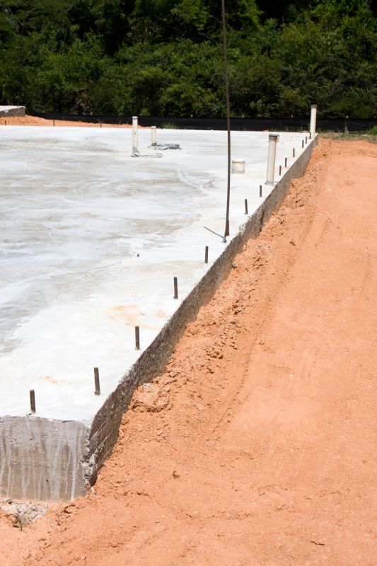 Foundation Slab Construction in Concord, NC