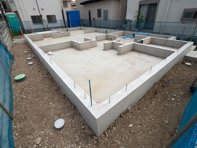Foundation Slab Construction in Concord, NC