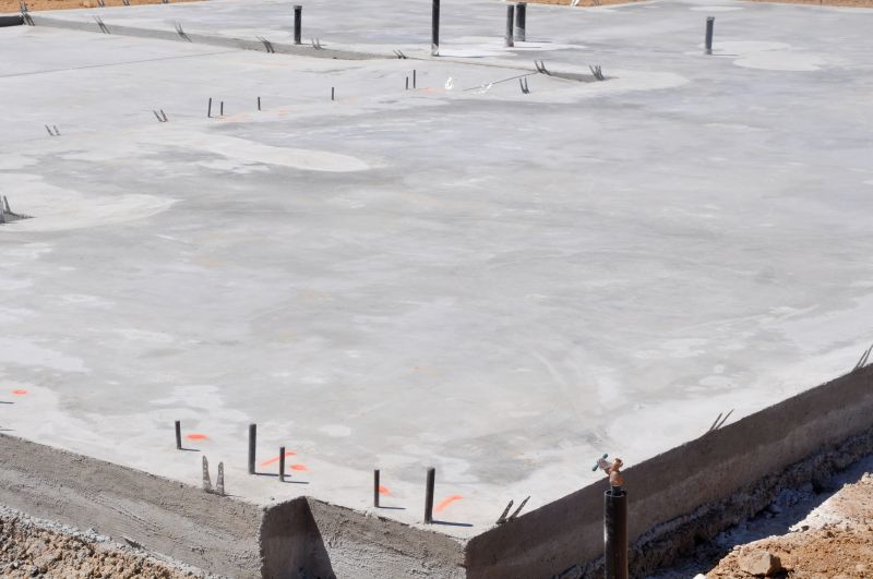 Foundation Slab Construction in Concord, NC