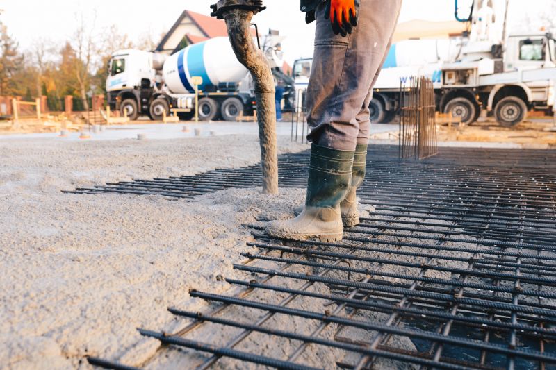 Poured Foundation Installation in Concord, NC